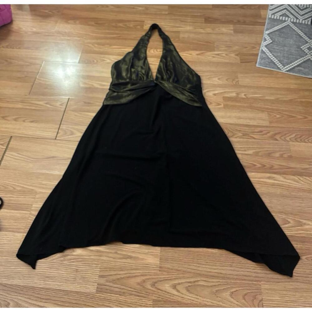 Y2K Studio 1940 Halter Open Back Dress Size 14